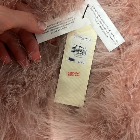 TopShop - Bird Feather Jacket (New w. Tags) - Picture 4 of 10